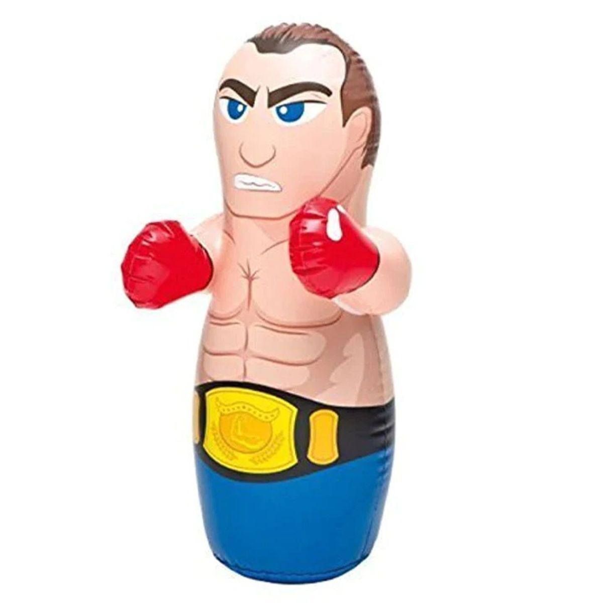 GENERICO - Mono Porfiado Inflable Para Niños Boxeador Porfiado Luchador