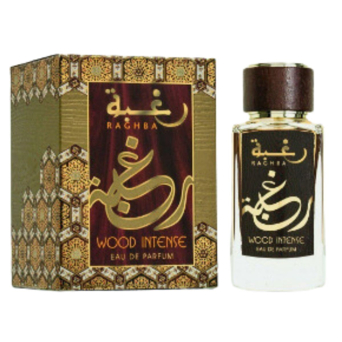 LATTAFA - Lattafa Raghba Wood Intense EDP 100 ml Hombre  Turquesa