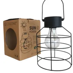 LEDZONE - LAMPARA SOLAR DECO GRANDE NC181010