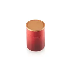 LE CREUSET - Bote 23L Con Tapa De Madera Cereza