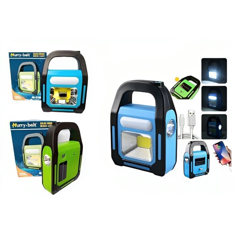 OEM - Foco Solar Recargable Alcance 12000M Usb 5V