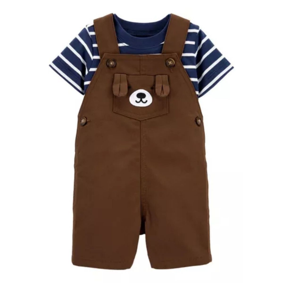 TEDMIMAK - Set 2 Piezas Conjunto Infantil Tedmimak 100% Algodón Oso