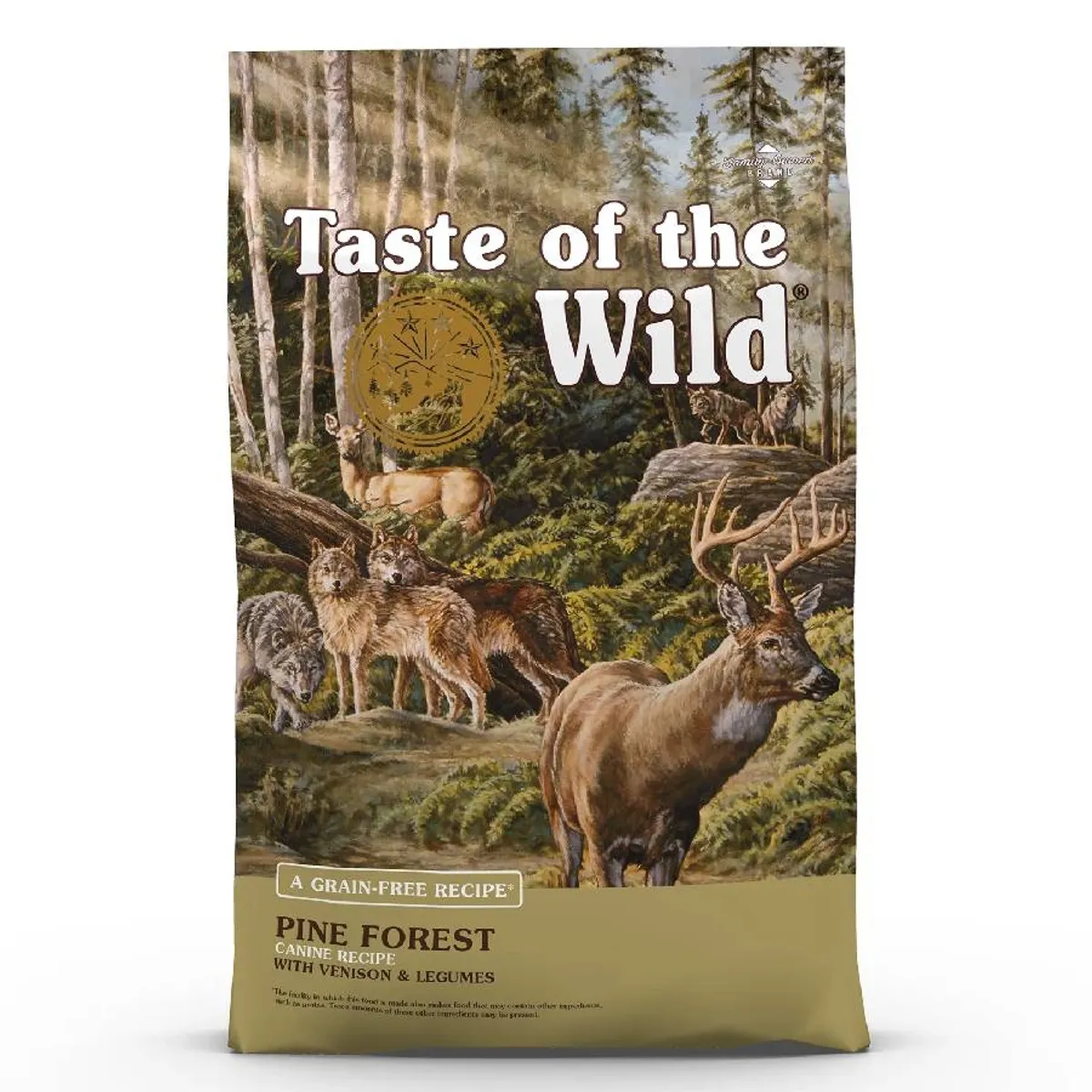 TASTE OF THE WILD - ALIMENTO DE PERRO TASTE OF THE WILD PINEN FOREST 12.2 KG
