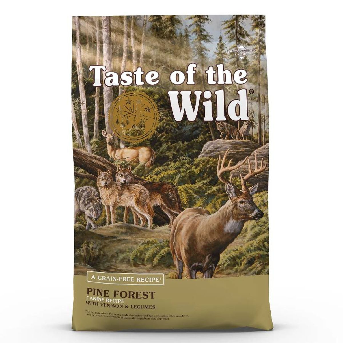 TASTE OF THE WILD - ALIMENTO DE PERRO TASTE OF THE WILD PINEN FOREST 12.2 KG
