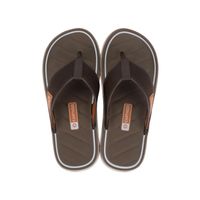 Sandalia Hombre Blanco/Marrón Malaga