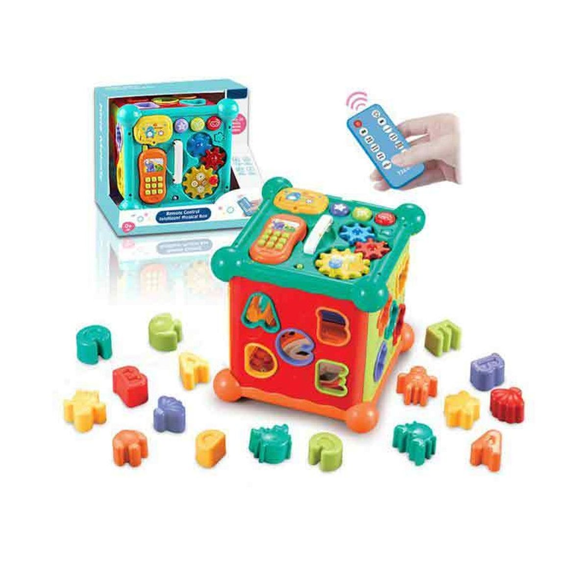 GENERICO - Cubo Didáctico musical 30 Act.