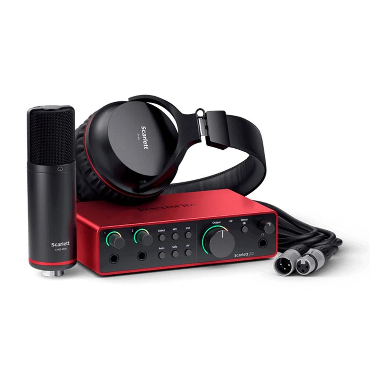 FOCUSRITE - Pack Homestudio Focusrite Scarlett 2i2 Studio - 4ta Gen
