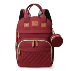 GENERICO - Bolso maternal infantil pañalera mochila multifuncional