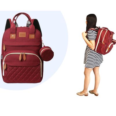 Imagen 2 del producto Bolso maternal infantil pañalera mochila multifuncional