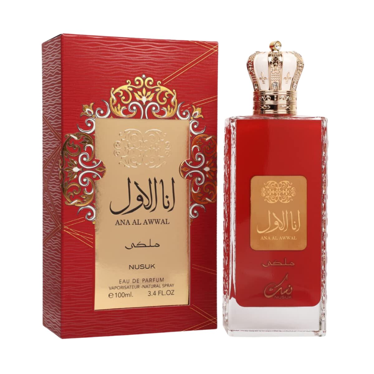NUSUK - Nusuk Ana Al Awwal Red Eau De Parfum 100 ml Mujer
