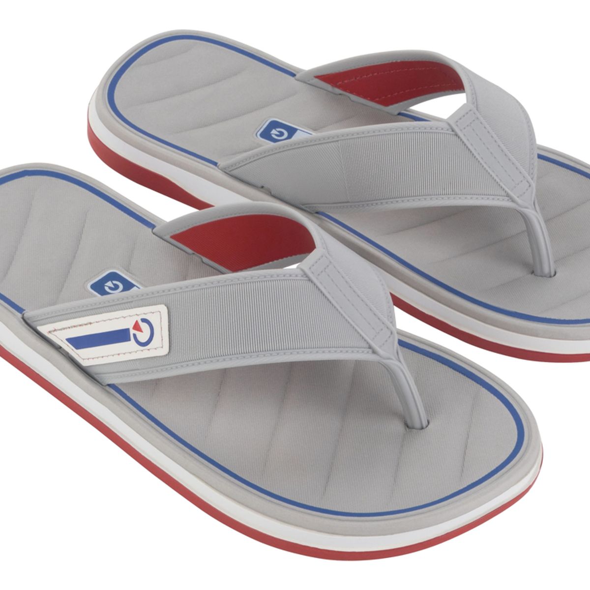 CARTAGO - Sandalia Hombre Blanco/Gris  Malaga Cartago