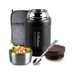 GENERICO - Termo De Comida Liquido Acero Inoxidable 800ml Frio Caliente