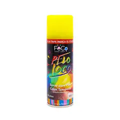GENERICO - Pintura Temporal Pelo Spray 185ml Amarillo