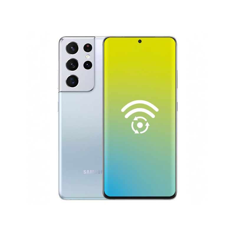 SAMSUNG - Celular Samsung S21 Ultra 5G 128 Gb Plateado - Reacondicionado