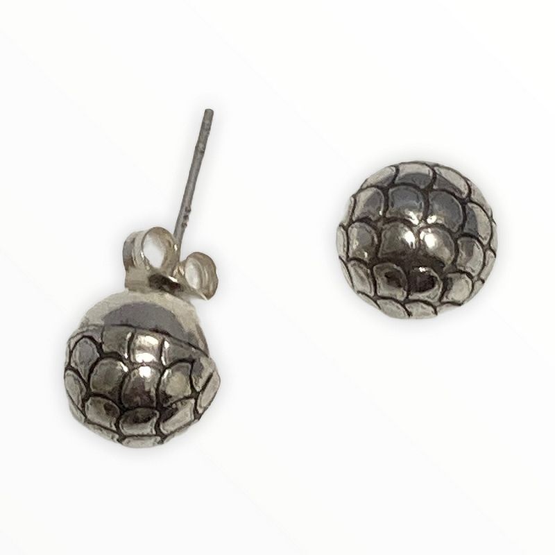 TAETHAI - Aros de plata 925 sin piedra al lóbulo