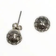 TAETHAI - Aros de plata 925 sin piedra al lóbulo