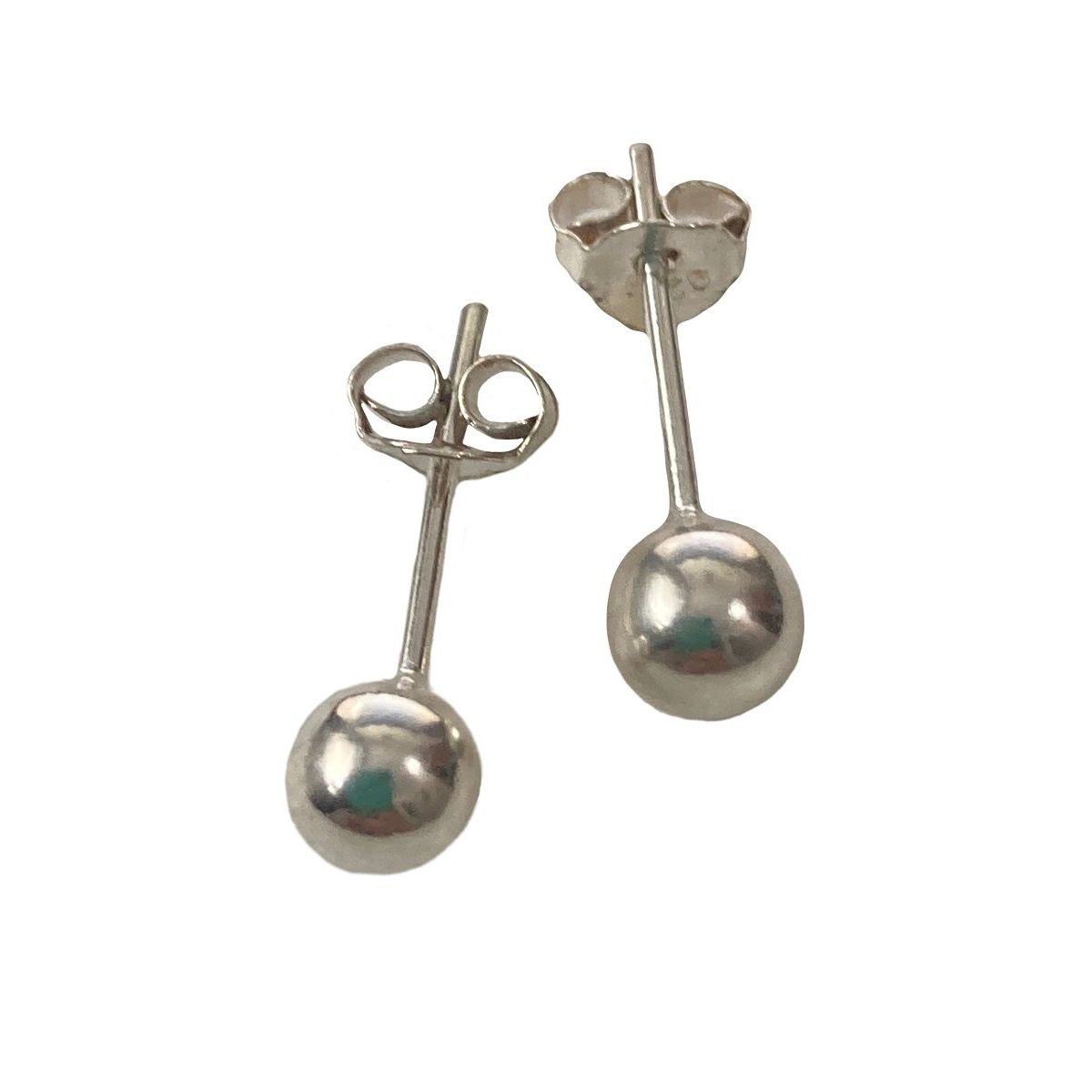 TAETHAI - Aros de plata 925 sin piedra al lóbulo