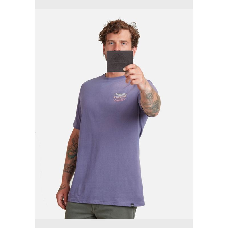 MAUI AND SONS - Pack Polera Billetera Morado 5AV1763 Hombre Maui and sons