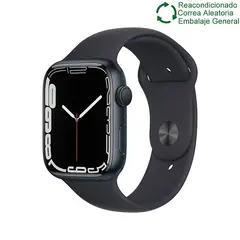APPLE - Watch Series 7 45mm GPS - Negro Reacondicionado(Semi Nuevo)