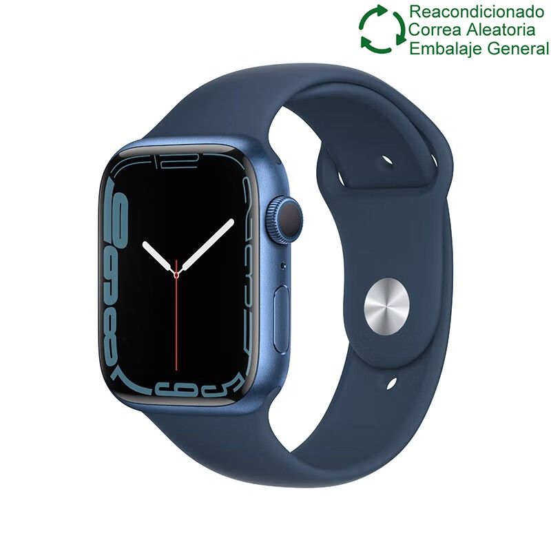 APPLE - Apple Watch Series 7 45mm GPS - Azul Reacondicionado(Semi Nuevo)