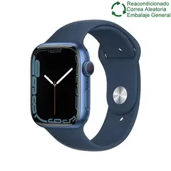 APPLE - Watch Series 7 45mm GPS - Azul Reacondicionado(Semi Nuevo)