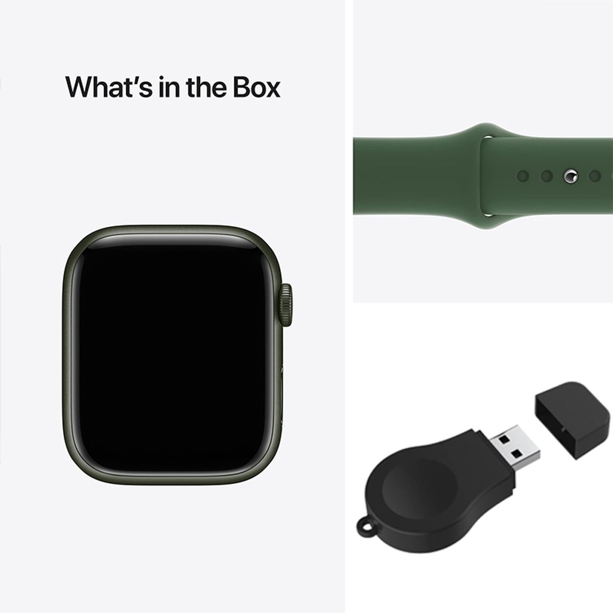 APPLE - Apple Watch Series 7 45mm GPS - Verde Reacondicionado(Semi Nuevo)