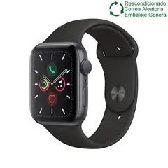 APPLE - Watch series 5 40mm GPS - Negro Reacondicionado(Semi Nuevo)