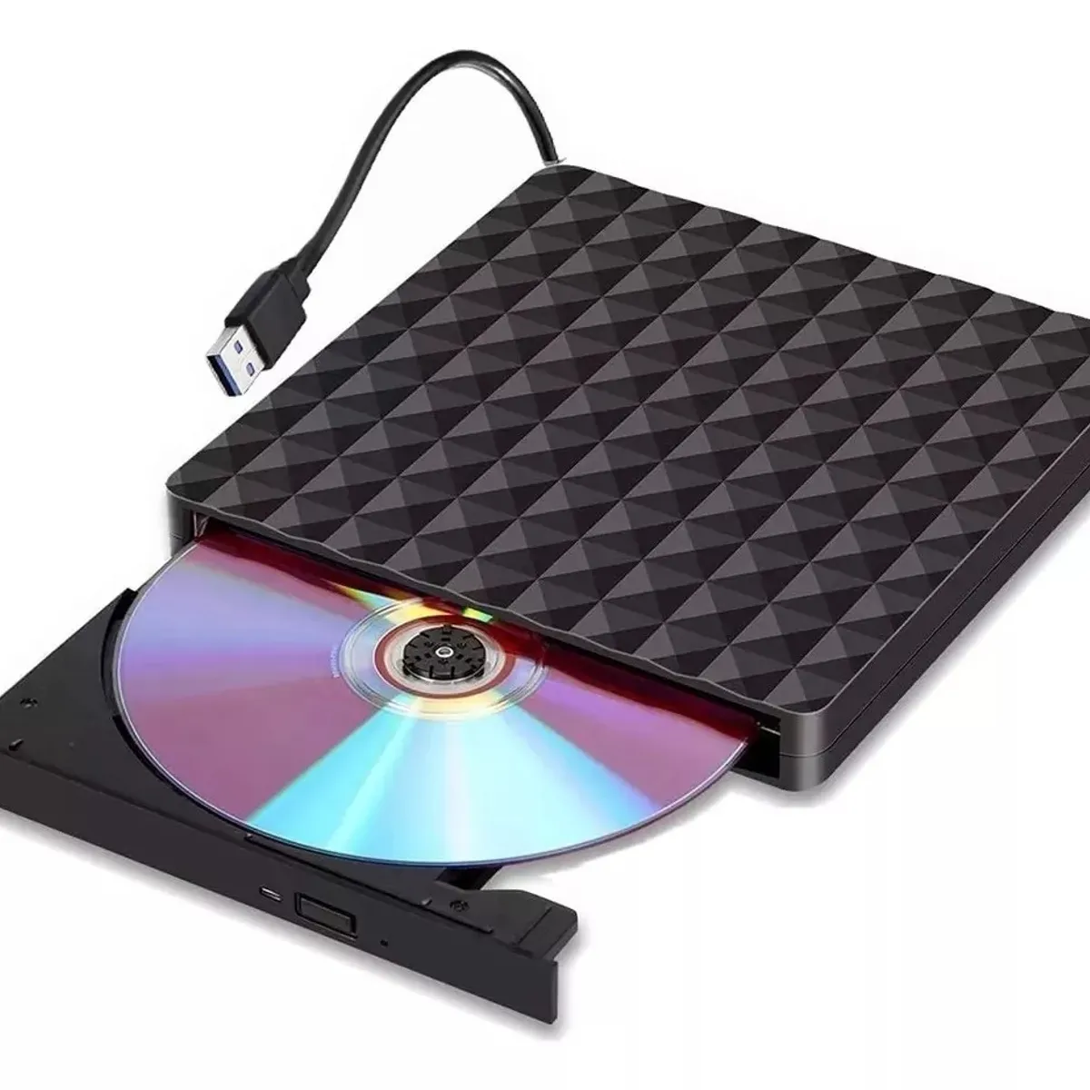 EDWINAYY - Grabador Lector Externo Con Usb 3.0 Dvd/cd Slim Para Win Mac