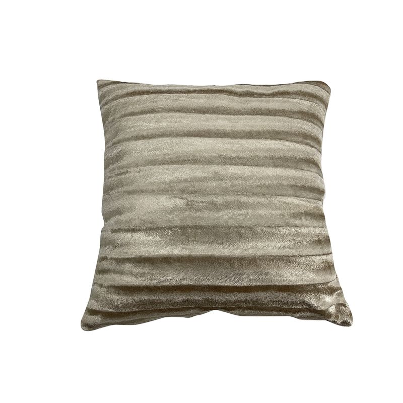 VEKKAHOME - COJIN CUADRADO 50X50 WHITE BEIGE TEXTURA