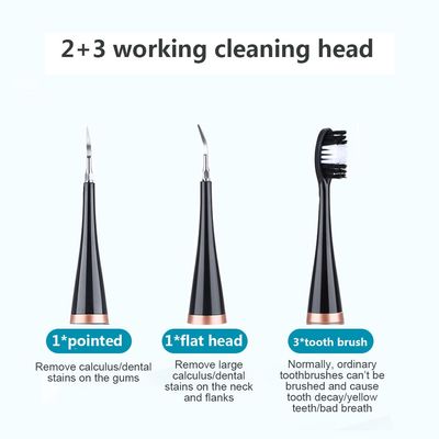 Imagen 2 del producto Kit Limpiador Dental Eléctrico Ultrasónico Removedor Cálculo