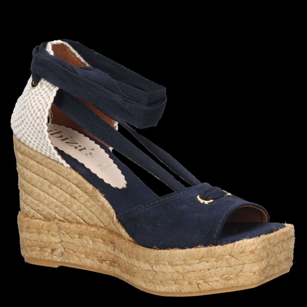 IBIZAS HERITAGE - Sandalia Casual Mujer Azul Ibiza’s Heritage