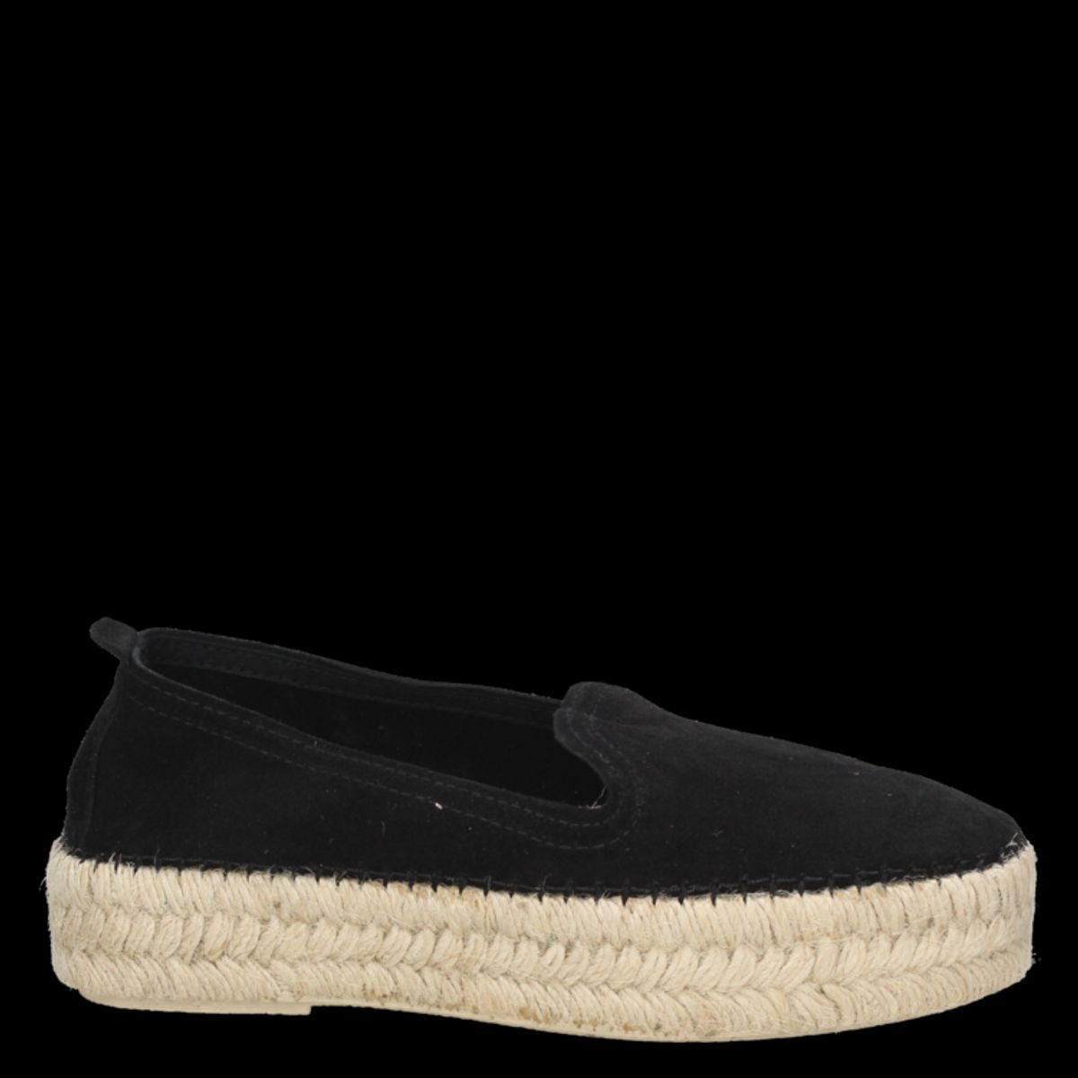 IBIZAS HERITAGE - Alpargata Casual Mujer Negro Ibiza’s Heritage