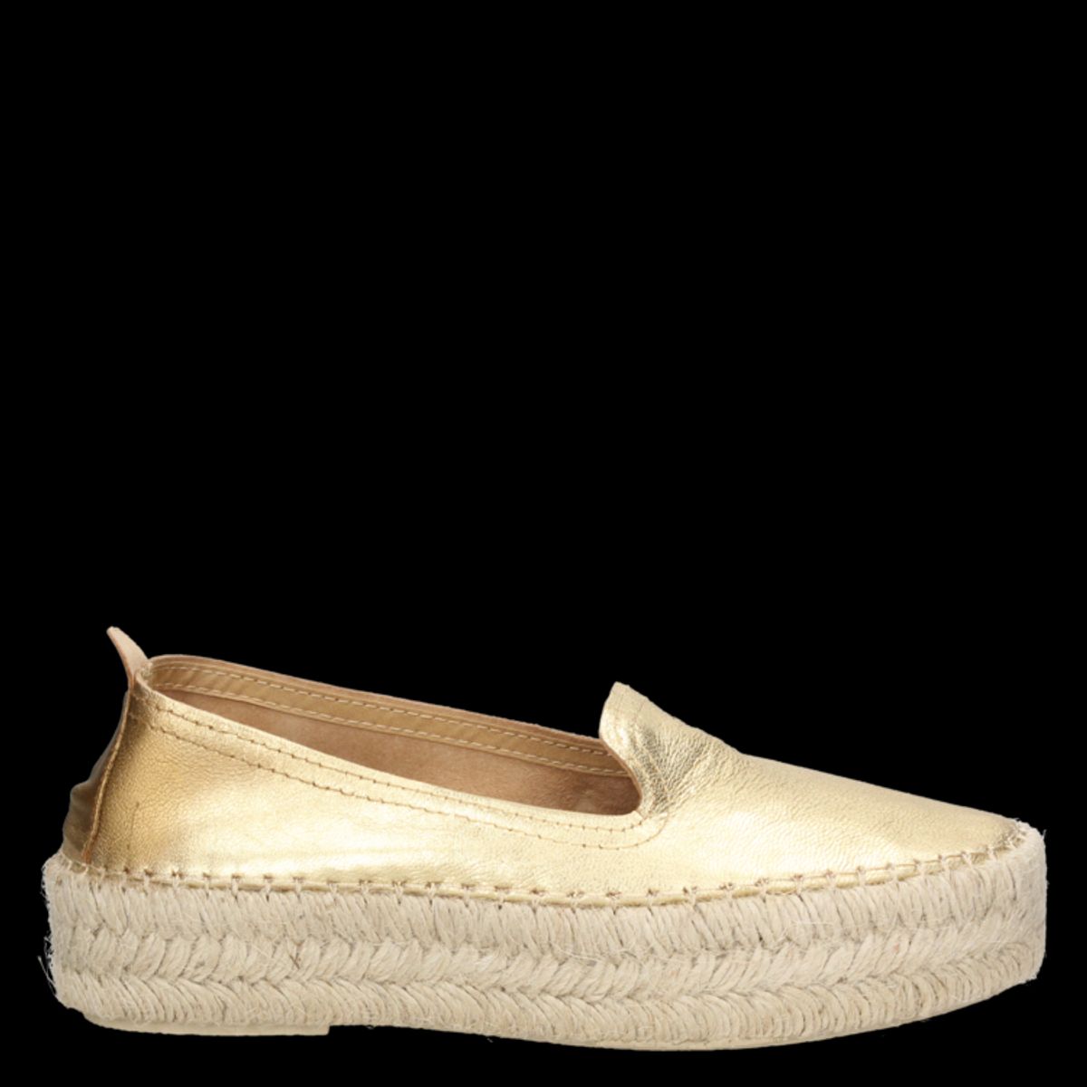 IBIZAS HERITAGE - Alpargata Casual Mujer Dorado Ibiza’s Heritage