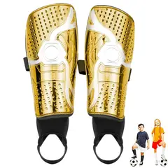 EVERSO - Par Espinilleras Fútbol Niños Pantorrilla Protección Adultos