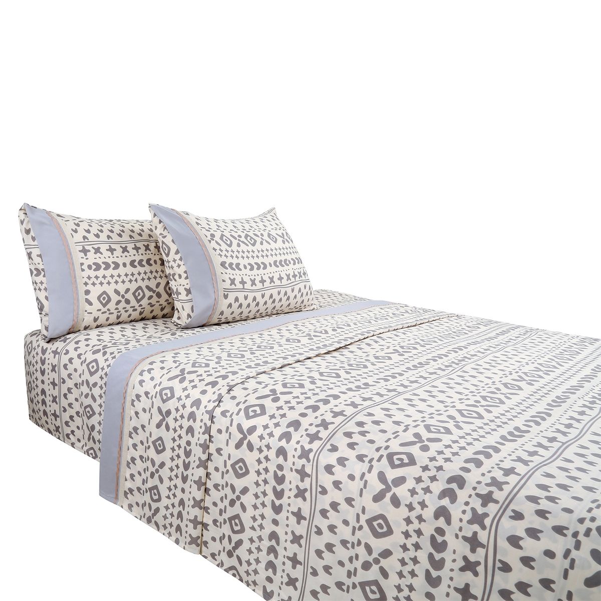 VEKKAHOME - JUEGO DE SABANAS KING RUSTIC