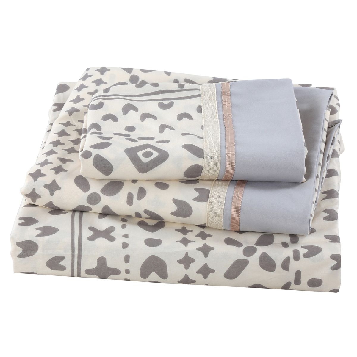 VEKKAHOME - JUEGO DE SABANAS KING RUSTIC