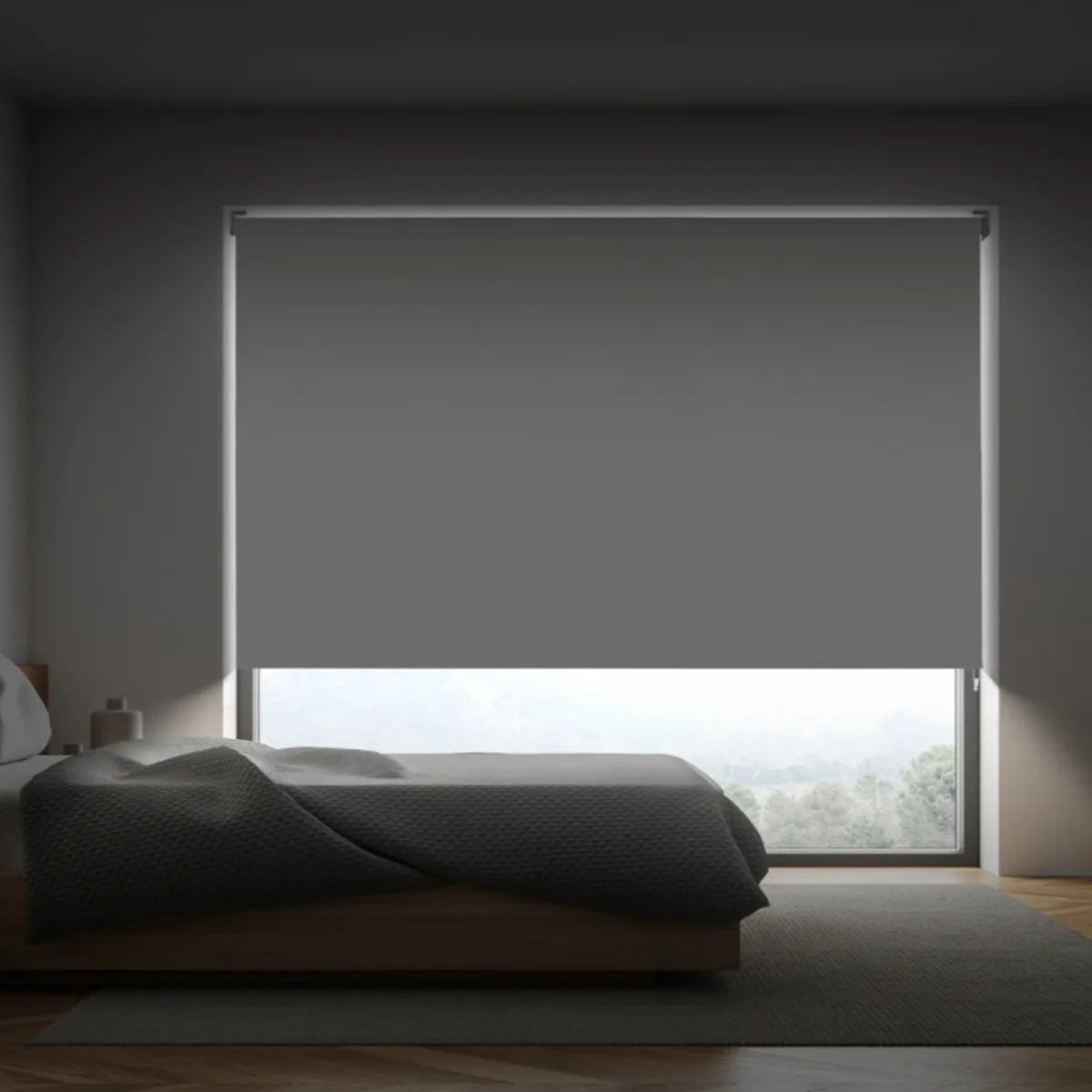 VIEWTEX - Cortina Roller Blackout Premium Sundusk 165X190 Blanca