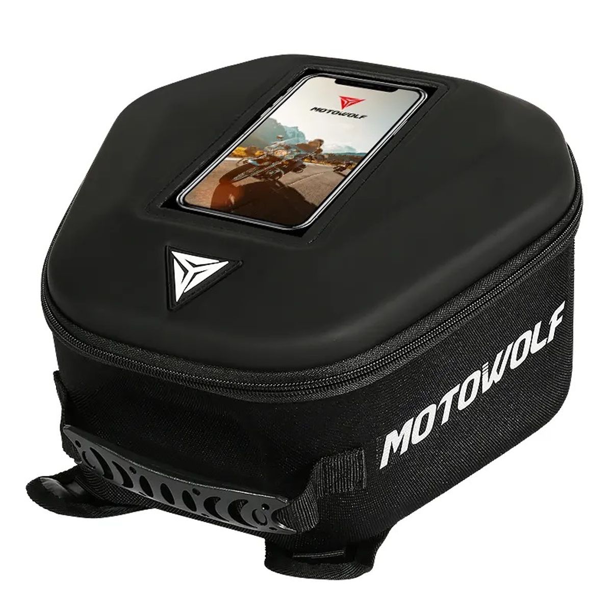 MOTOWOLF - Bolso Para Tanque de Moto Mochila Motowolf 0702