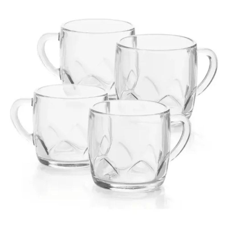 LIBBEY - Set De 4 Tazas Arcos 314ml
