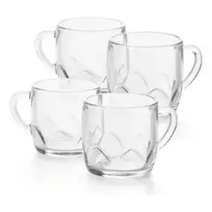 LIBBEY - Set De 4 Tazas Arcos 314ml