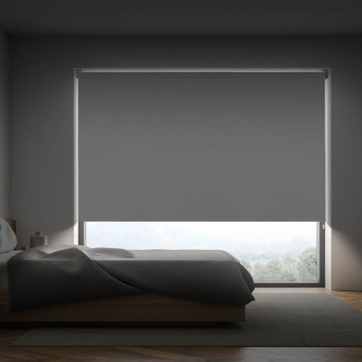 VIEWTEX - Cortina Roller Blackout Premium Sundusk 150X190 Blanca