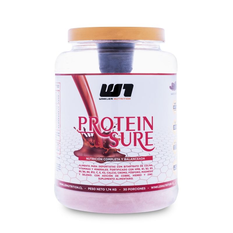 WINKLER NUTRITION - Protein Sure Winkler Nutrition sabor Chocolate 1,74 Kgs.