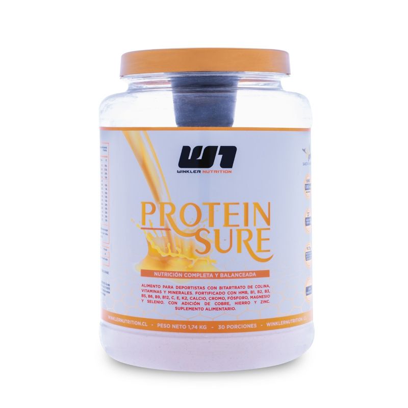 WINKLER NUTRITION - Protein Sure Winkler Nutrition sabor Vainilla 1,74 Kgs.