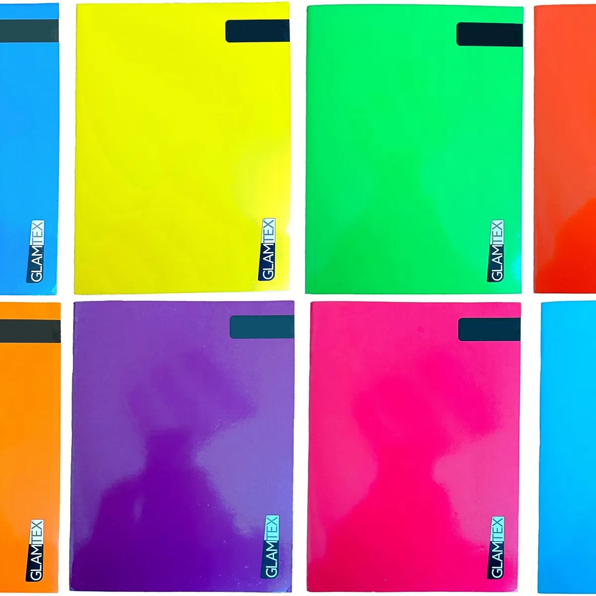 GLAM - CUADERNO COLLEGE 80HJS CALIGRAFIA HORZNTL 8UNI COLOR GLAMTEX