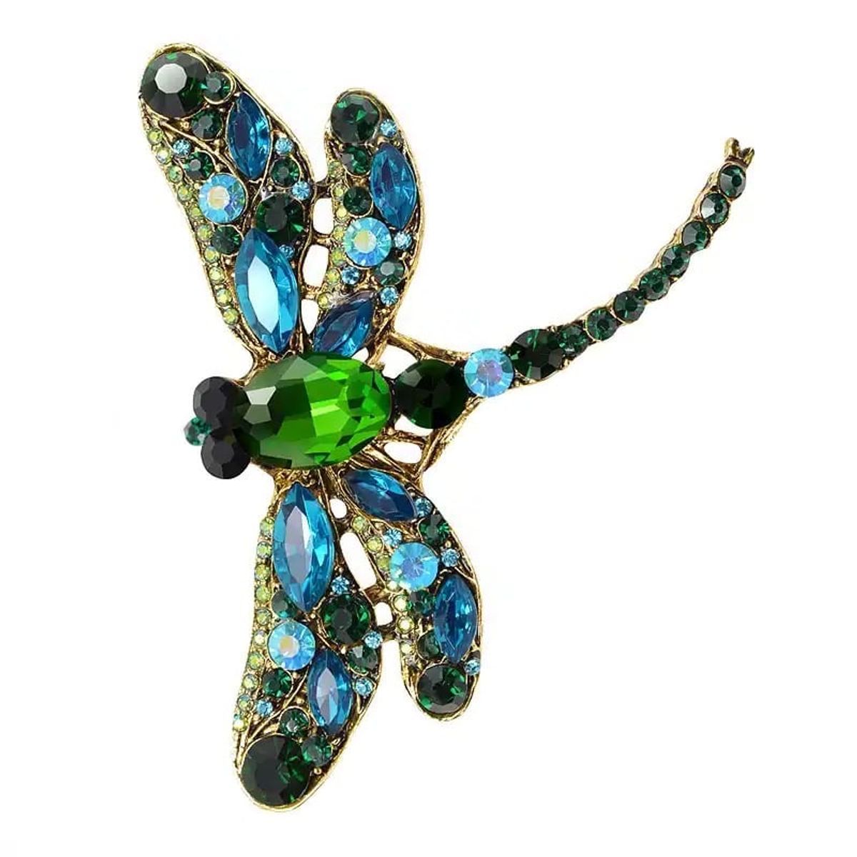 MERCADO CBF - Broche Vintage De Libélulas Broche Con Estilo Prendedores