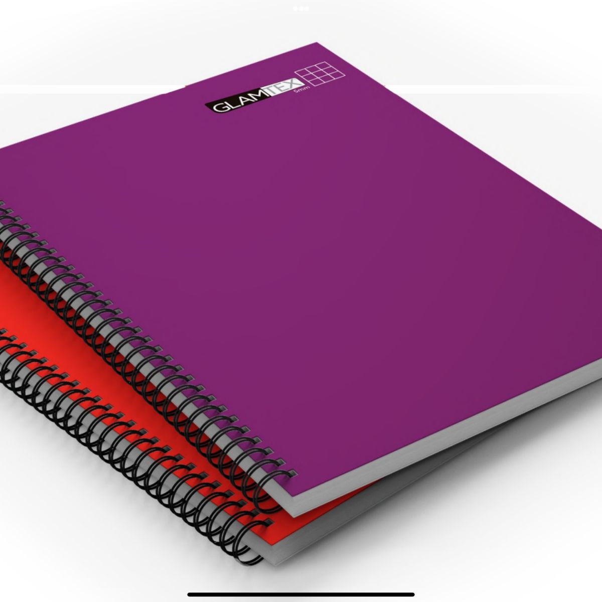 GLAM - CUADERNO UNIVERSITARIO 100HJS CROQUIS 8UNI COLORES GLAMTEX