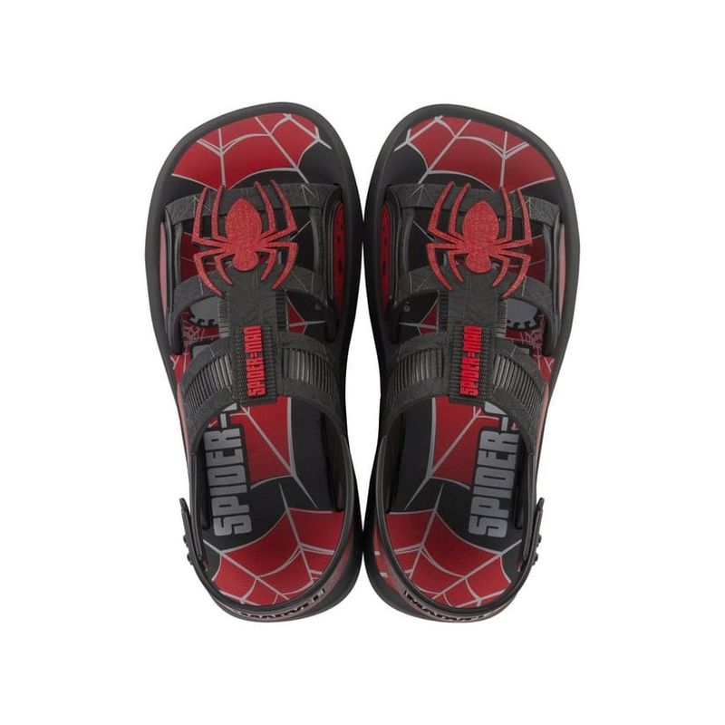IPANEMA - Sandalia Infantil Negro/Rojo Spiderman Ipanema