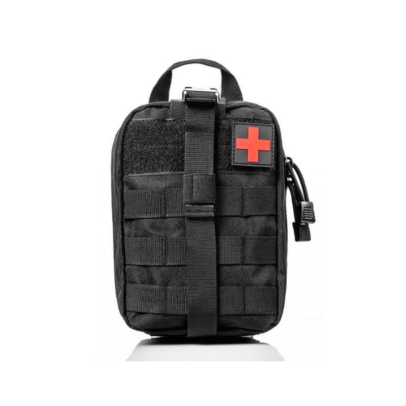 GENERICO - Bolso Táctico Para Kit De Primeros Auxilios Camo Negro
