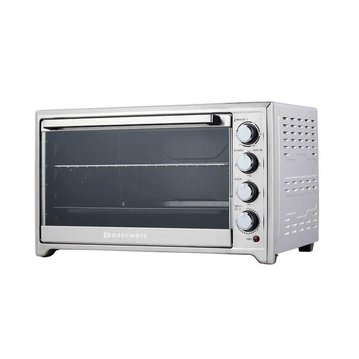 EASYWAYS - Horno electrico Oven Master 60 L + Conveccion y Spiedo
