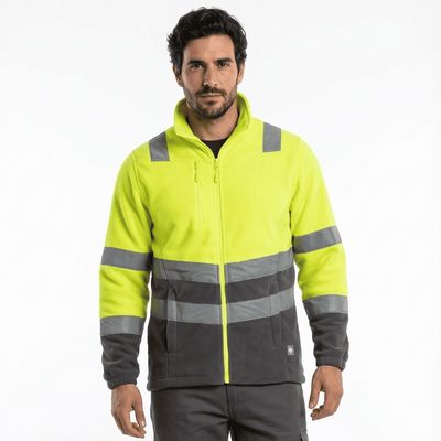 Imagen 1 del producto Micropolar Alta Visibilidad Bicolor Clase 2 Reflectante Hombre
